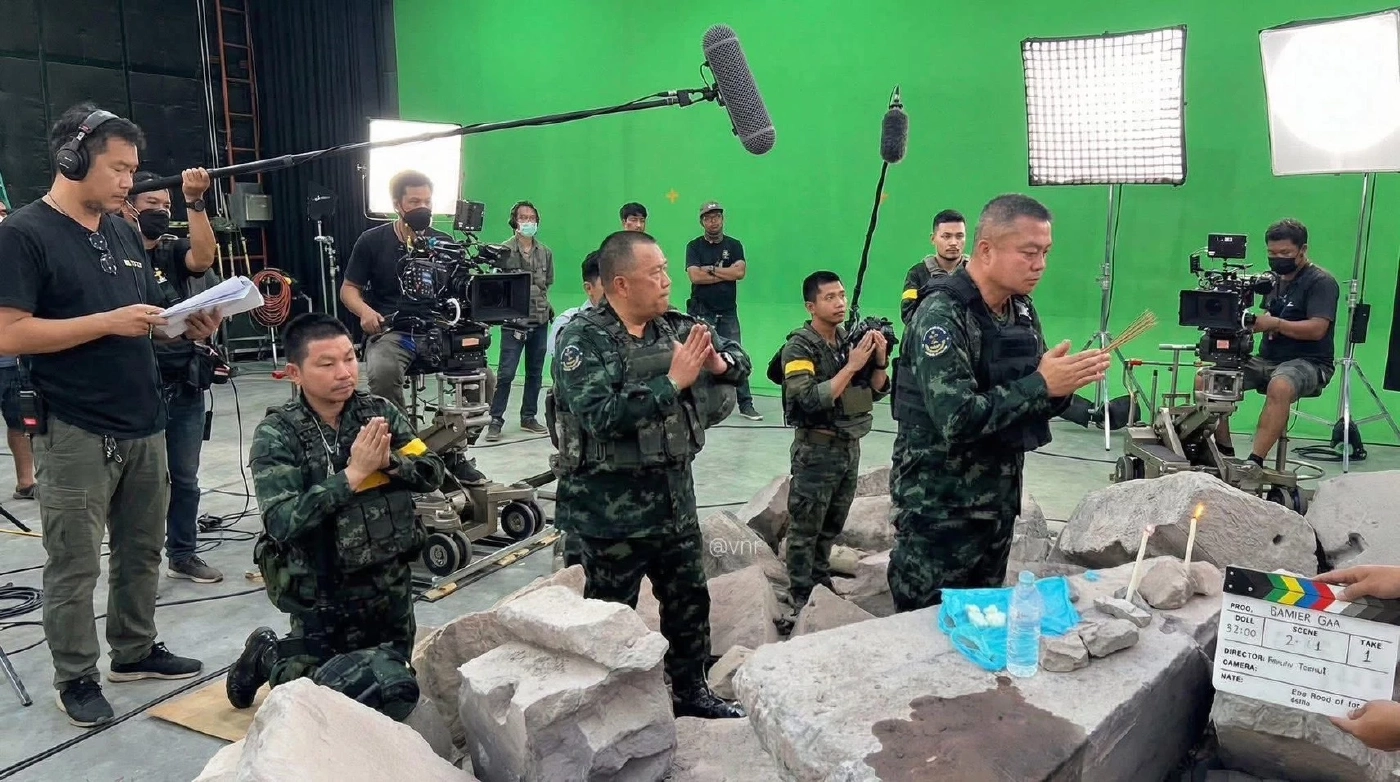 เปิดคลิป! ยืนยัน "แม่ทัพกุ้ง" บุกปราสาทตาควาย-เนิน 350 จริง หลัง สื่อเขมรใช้ AI ทำภาพหลอก