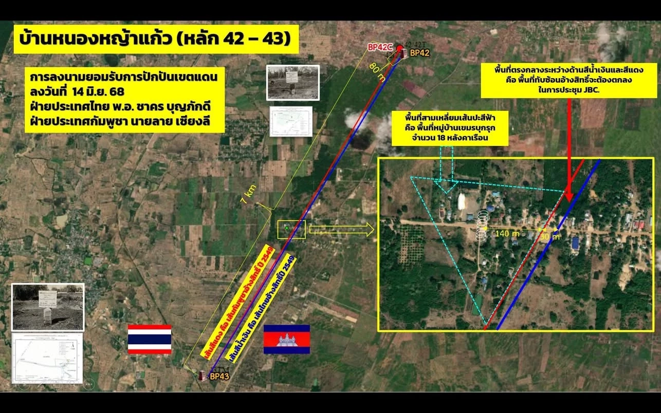 ทภ.1 ลั่น! ยึดผืนดินไทยคืนได้ 100% ลังถูกกัมพูชา “ตีเนียนมาเนิ่นนาน”
