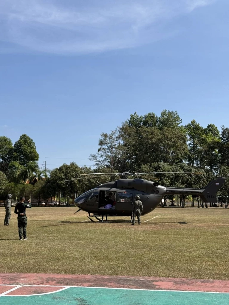 ด่วน! "ขาที่ 11" ทหารเหยียบทุ่นสังหารบาดเจ็บ ขณะเข้าเคลียร์พื้นที่ชายแดน เขาสัตตะโสม