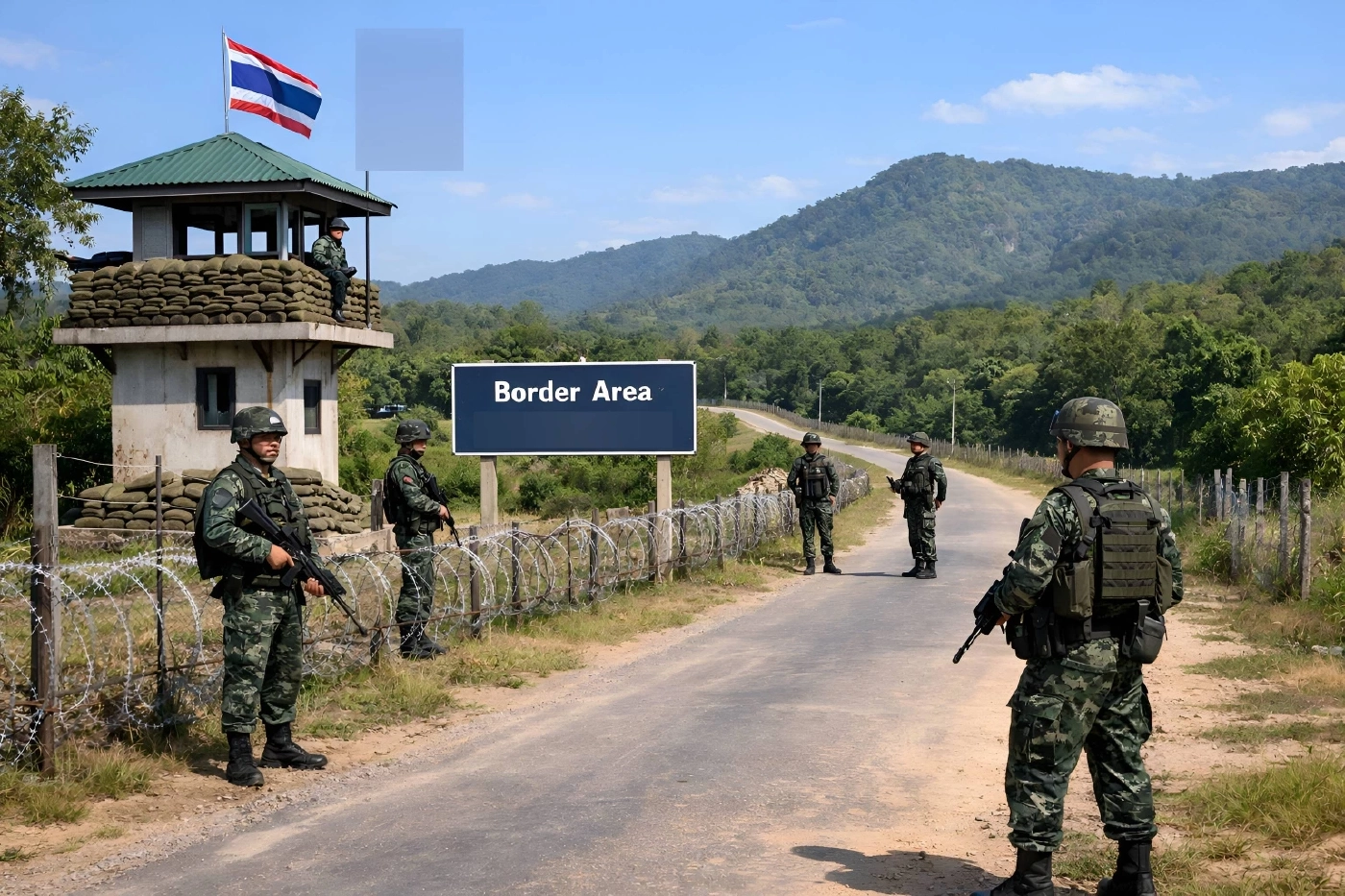 หลังหยุดยิงเที่ยงเมื่อวาน ความรุนแรงลดลงอย่างชัดเจน ทหารไทย ยึดคืน-ควบคุม ได้ทั้งหมดทุกพื้นที่ของไทย