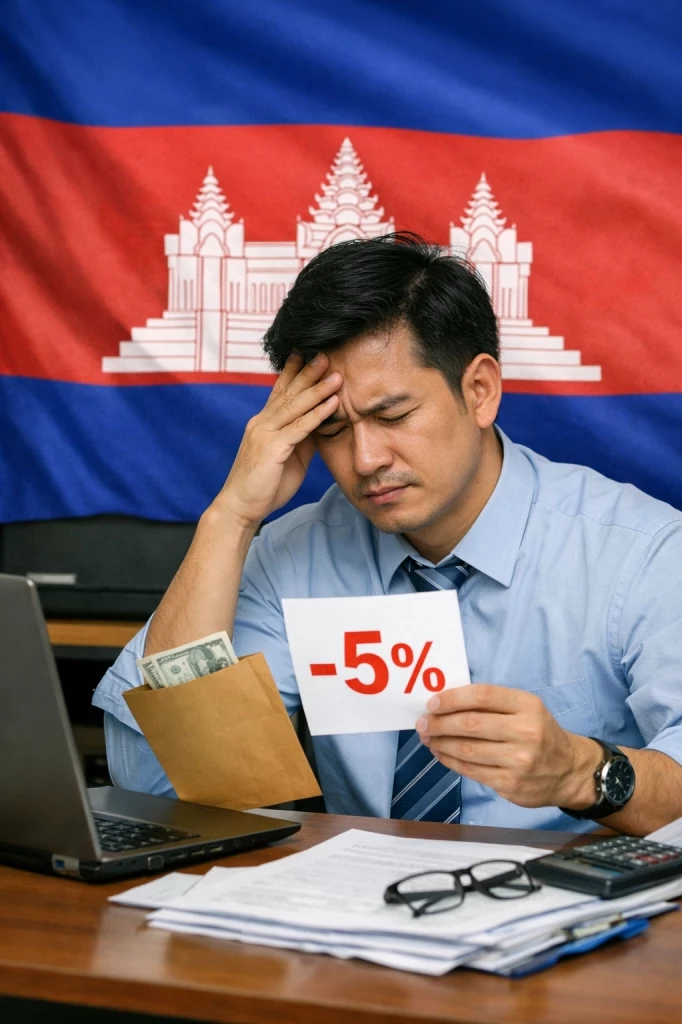 อ่วม! พนักงานบริษัทเอกชนกัมพูชา ถูกหักเงินเดือนช่วยทหาร