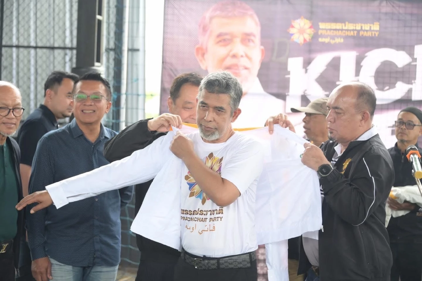 พ.ต.อ.ทวี เปิดตัวว่าที่ผู้สมัคร สส. พรรคประชาชาติ จ.ปัตตานี 2 เขต