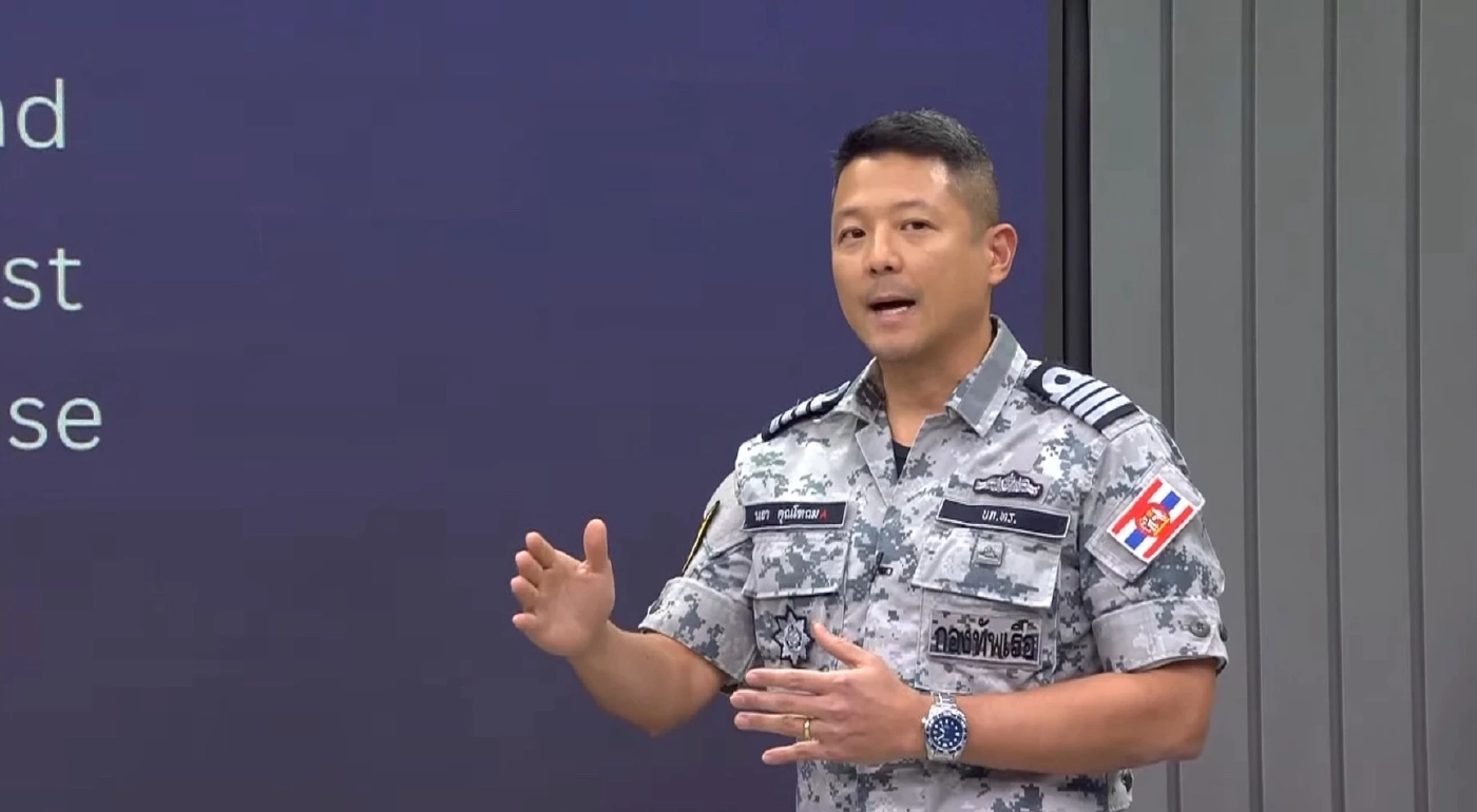 นาวาเอก นรา คุณโฑถม ผู้ช่วย โฆษกกองทัพเรือ