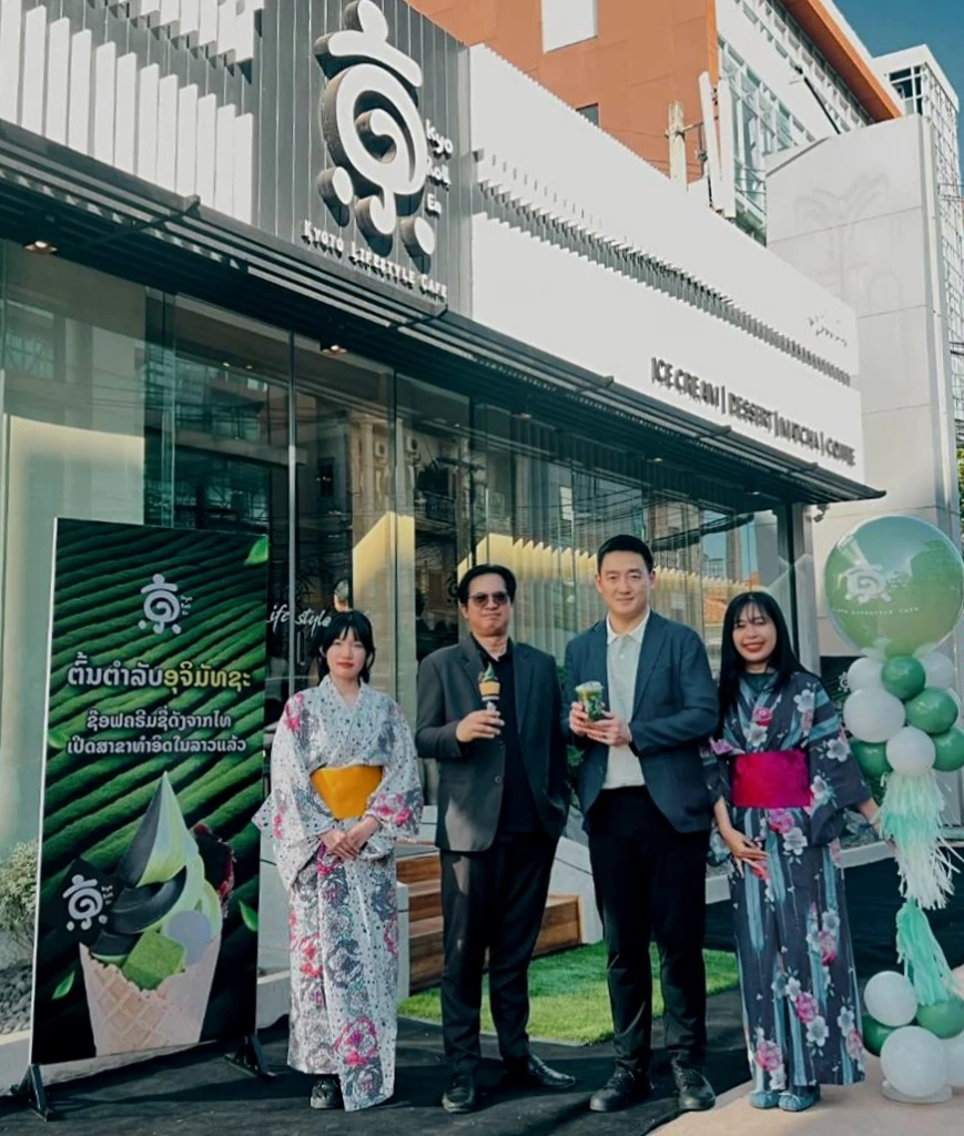 จากเกียวโตสู่เวียงจันทน์...Kyo Roll En เปิดสาขาแรกในลาว!!  เดินหน้าดันแบรนด์คนไทยบุกตลาดโลก