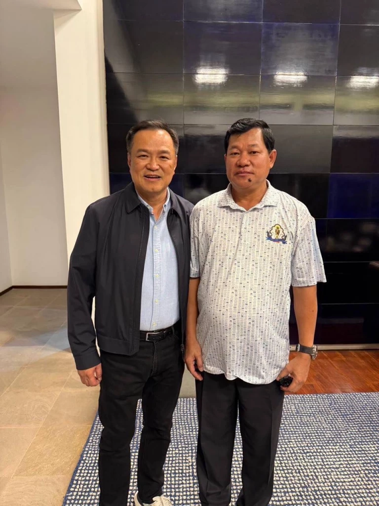 เปิดคลิป! "ฮุนเซน" ปล่อยภาพ "อนุทิน" สนิท "ผู้ว่าฯกัมพูชา" ซัดพอเป็นนายกฯ กลับลืมความเป็นเพื่อน