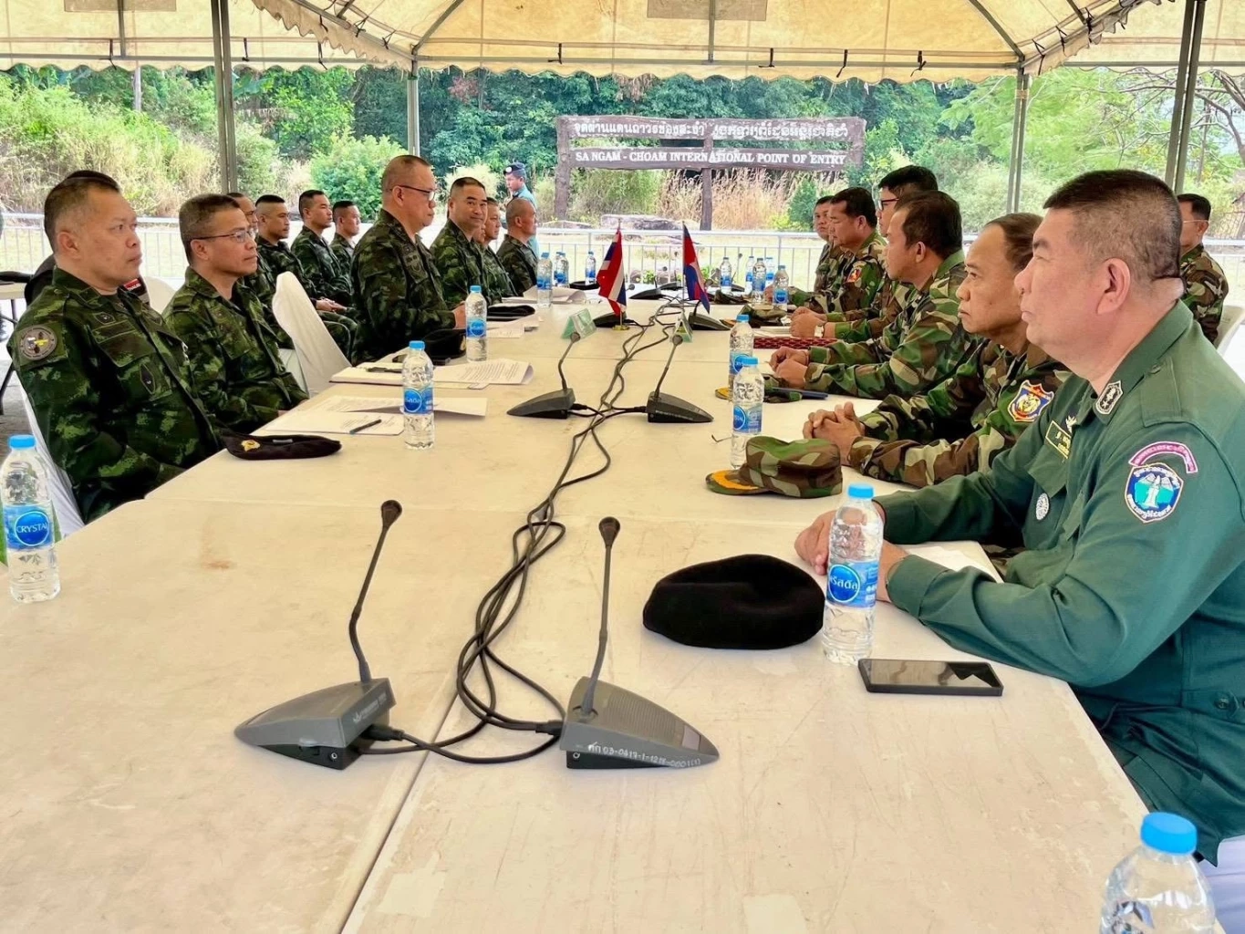 วงประชุม RBC ไทย - กัมพูชา ทบทวนการปฏิบัติตามถ้อยแถลง GBC