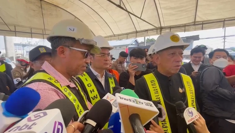 เปิดสาเหตุเครนถล่มพระราม 2 ด้าน “พิพัฒน์” สั่งเบรกก่อสร้าง