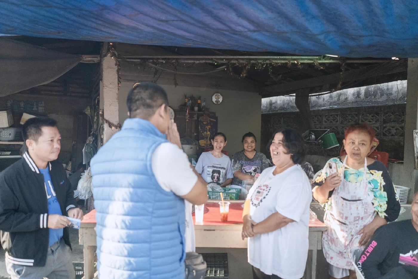 “ชัยชนะ” ลุยเทศบาลเมืองคอนช่วยหาเสียง ปลื้มกระแสพรรคดีขึ้นทุกวัน