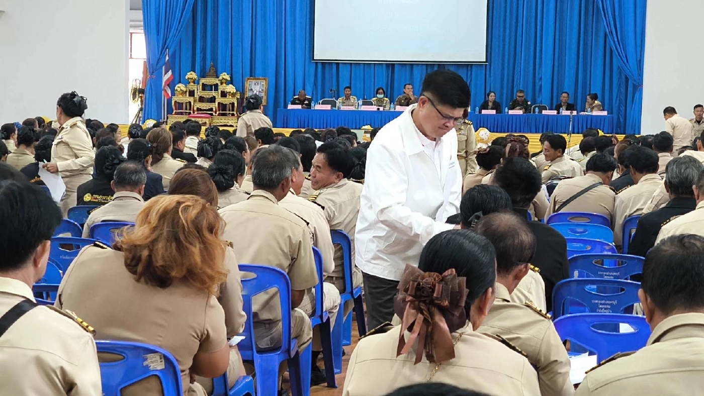 “แรมโบ้” ผู้สมัคร สส.โคราช พรรคโอกาสใหม่ แนะนำตัวกำนัน-ผู้ใหญ่บ้าน