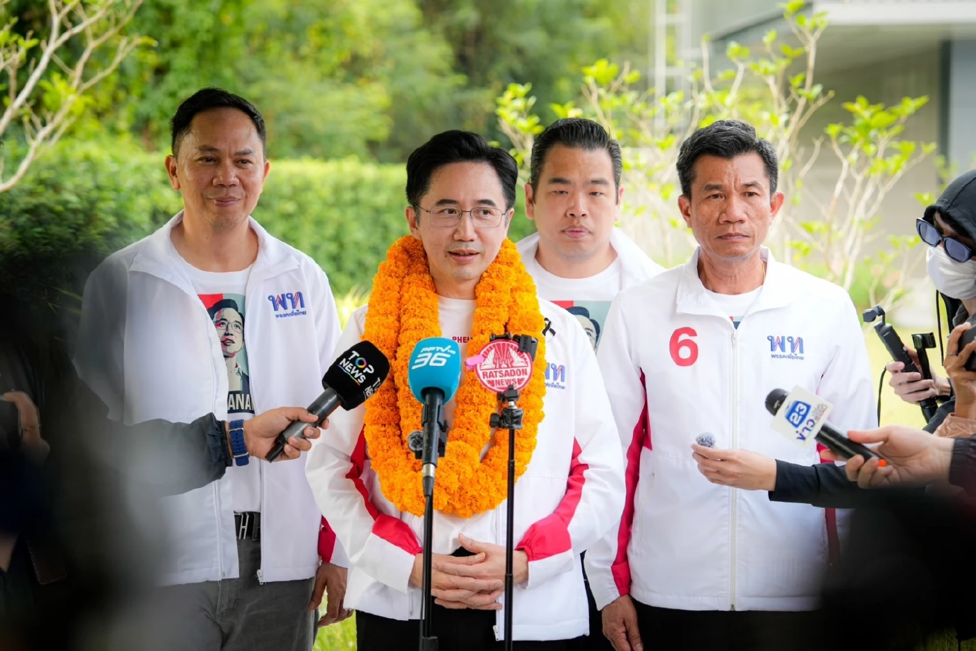 นายยศชนัน วงศ์สวัสดิ์ แคนดิเดตนายกรัฐมนตรีพรรคเพื่อไทย