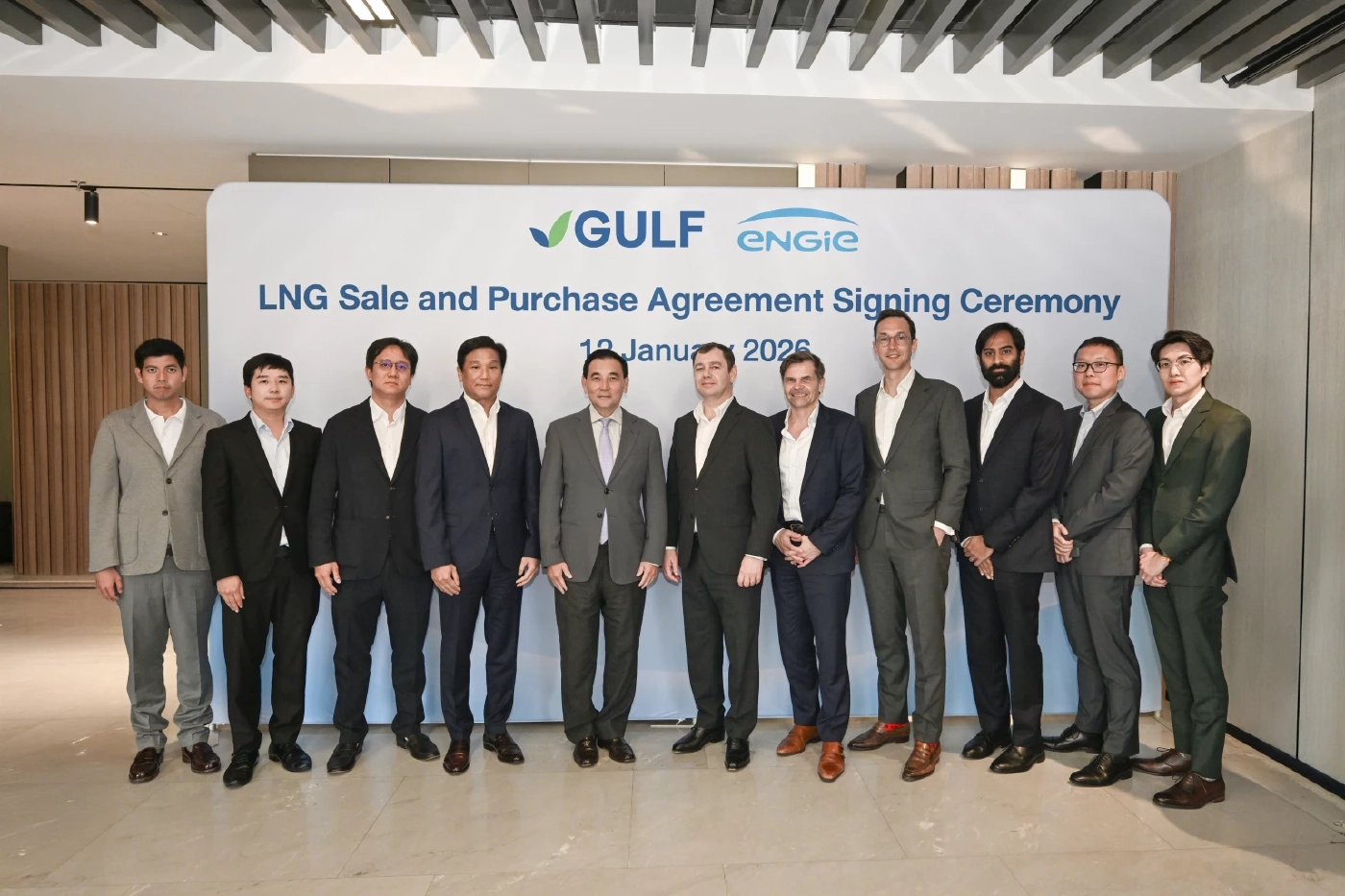 "กัลฟ์" ผนึก "ENGIE" ลงนามสัญญาซื้อขาย LNG 15 ปี สร้างเสถียรภาพพลังงานไทย