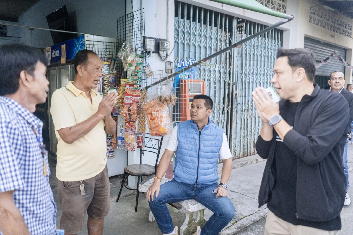 “ชัยชนะ” ลุยเทศบาลเมืองคอนช่วยหาเสียง ปลื้มกระแสพรรคดีขึ้นทุกวัน