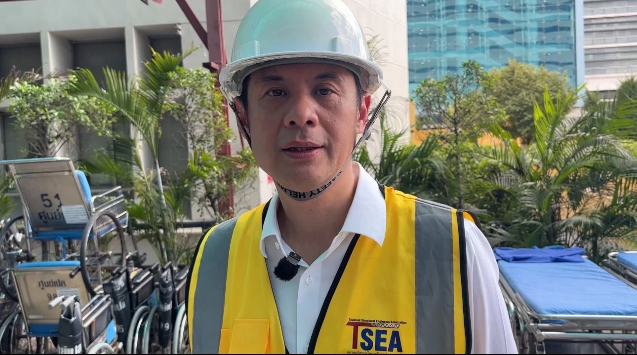 ศ.ดร.อมร พิมานมาศ นายกสมาคมวิศวกรโครงสร้างแห่งประเทศไทย และ อาจารย์ประจำคณะวิศวกรรมศาสตร์ มหาวิทยาลัยเกษตรศาสตร์