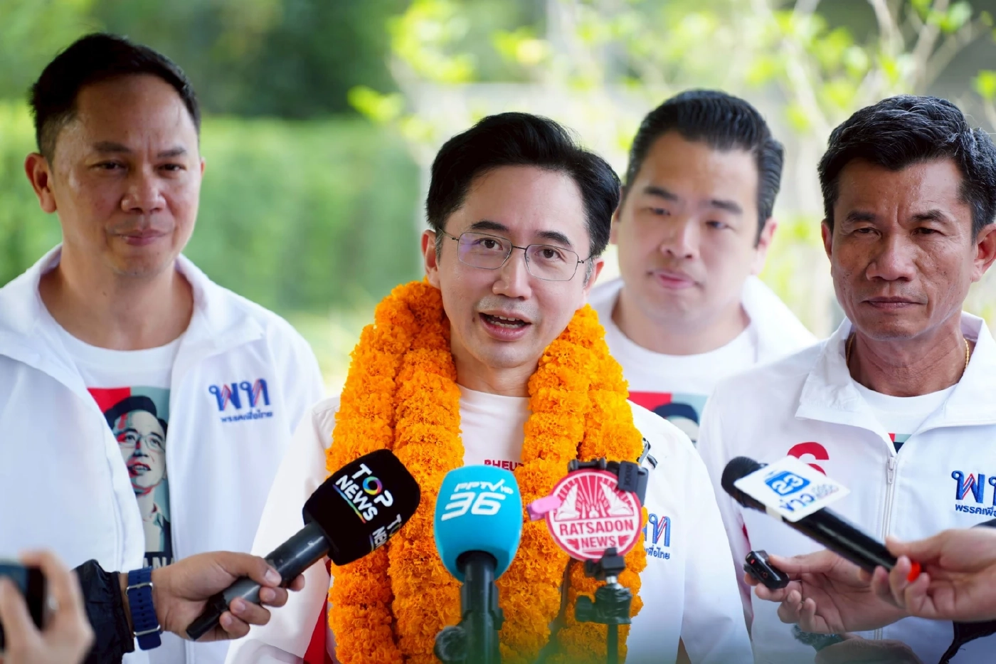 นายยศชนัน วงศ์สวัสดิ์ แคนดิเดตนายกรัฐมนตรีพรรคเพื่อไทย