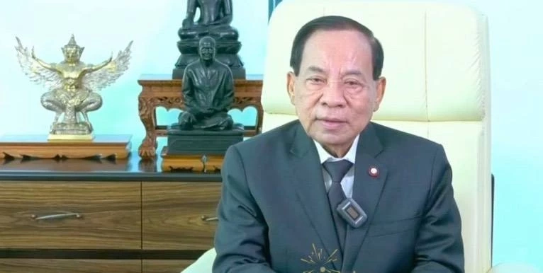 นายบุญส่ง น้อยโสภณ รองประธานวุฒิสภาคนที่สอง