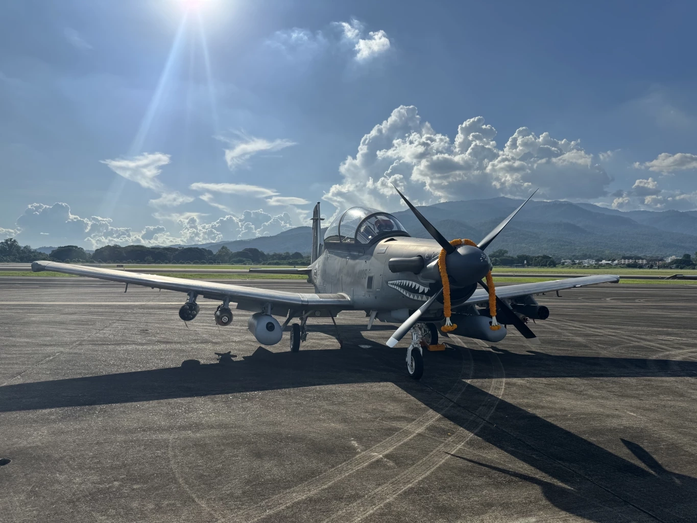 รู้จัก เครื่องบิน AT-6TH เขี้ยวเล็บใหม่ทัพฟ้า ที่เกิดอุบัติเหตุ