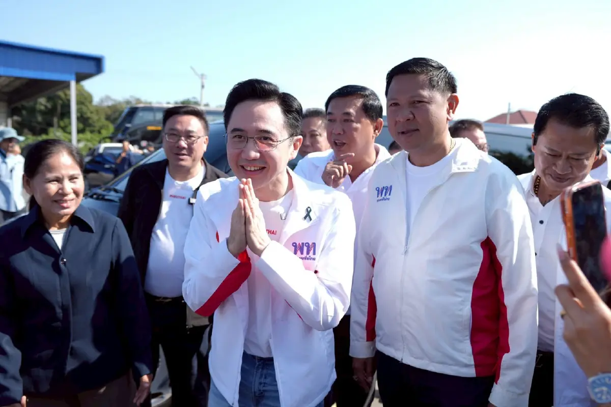  นายยศชนัน วงศ์สวัสดิ์ แคนดิเดตนายกรัฐมนตรีพรรคเพื่อไทย