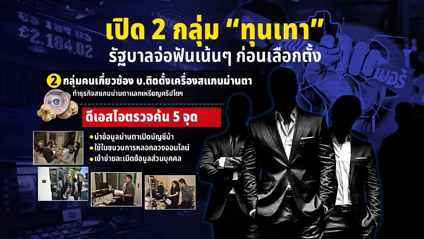 ลึกลับ "จับทุนเทา" ดักทาง "ส้ม" ล้มแคมเปญพลิกเกม จ่อฟัน "ทุนเทา" ก่อนเลือกตั้ง