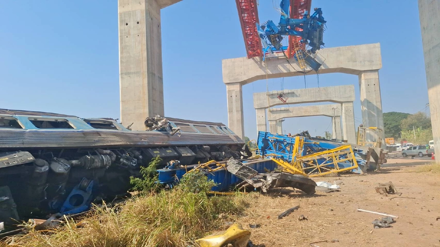 "อิตาเลียนไทย" ร่อนหนังสือแถลงเสียใจสุดซึ้ง! เหตุเครนยักษ์ร่วงทับขบวนรถไฟสีคิ้ว