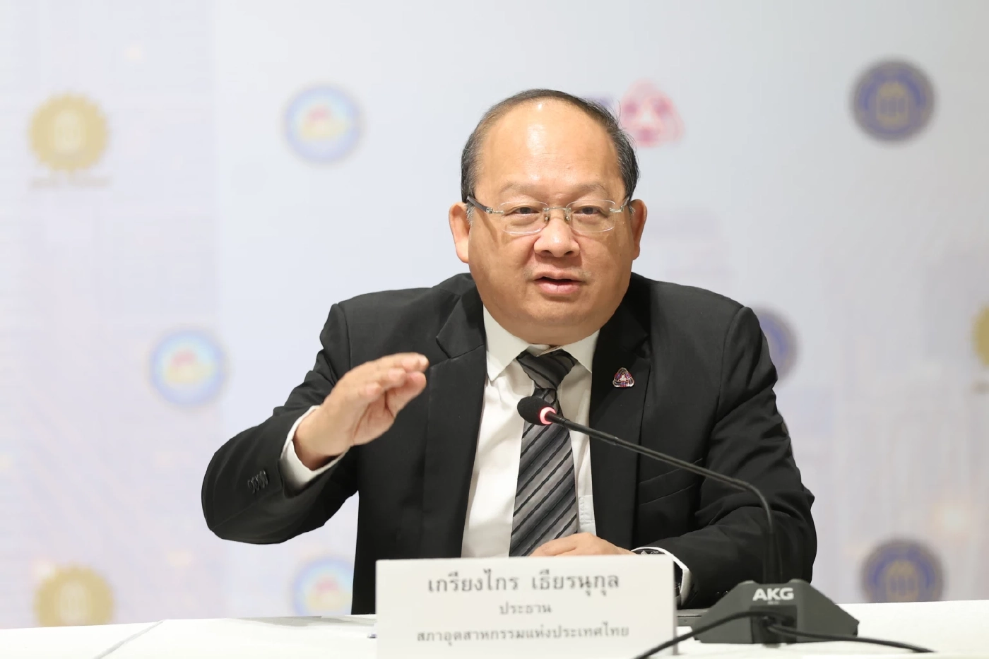 เกรียงไกร เธียรนุกุล ประธานสภาอุตสาหกรรมแห่งประเทศไทย 