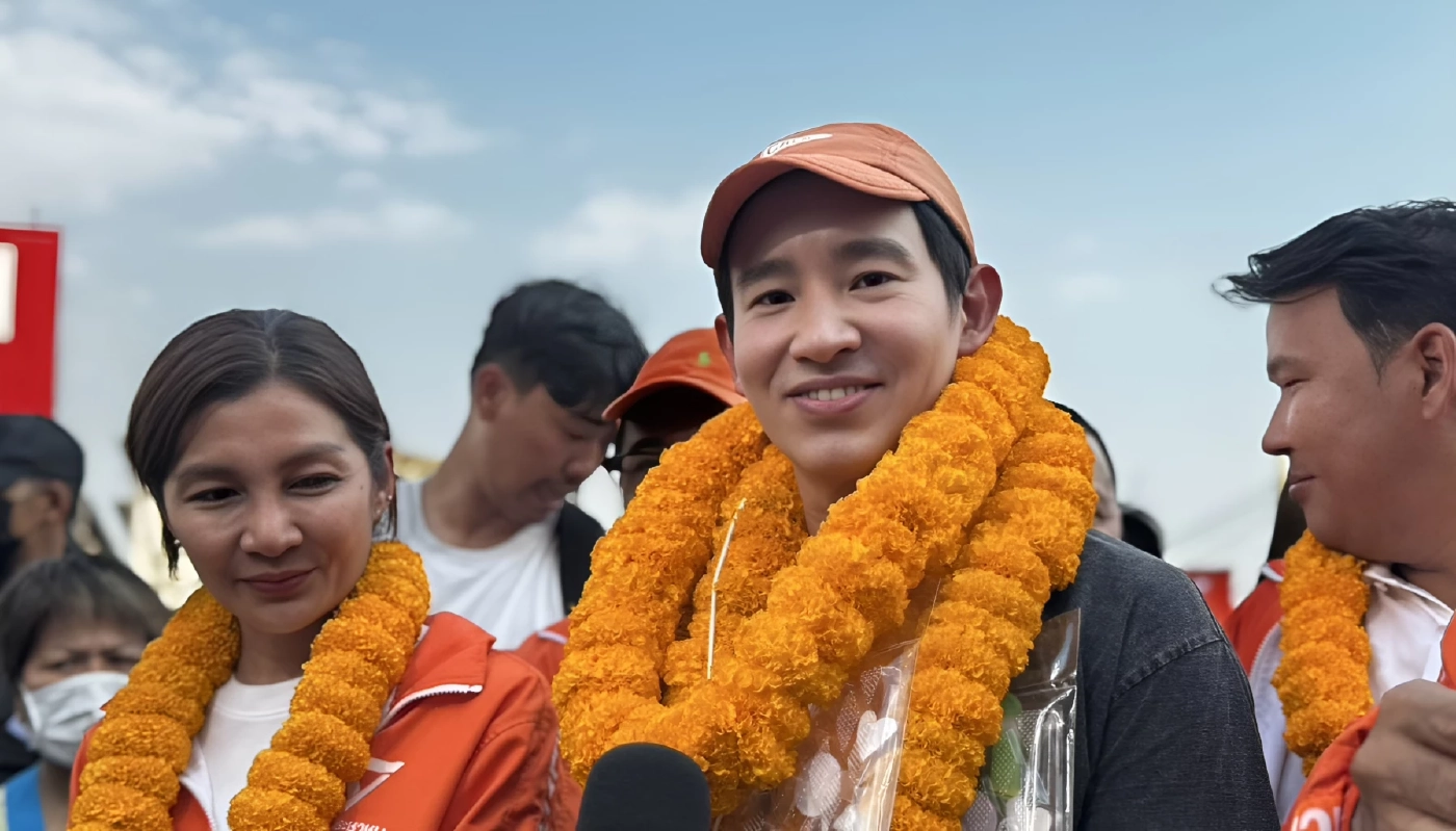 "พิธา" อุบไม้เด็ดโค้งสุดท้าย "พรรคส้ม" มั่นใจชาวระยองดูออกใคร "ฮั้ว" ใคร อ้อนเลือกพรรคประชาชน