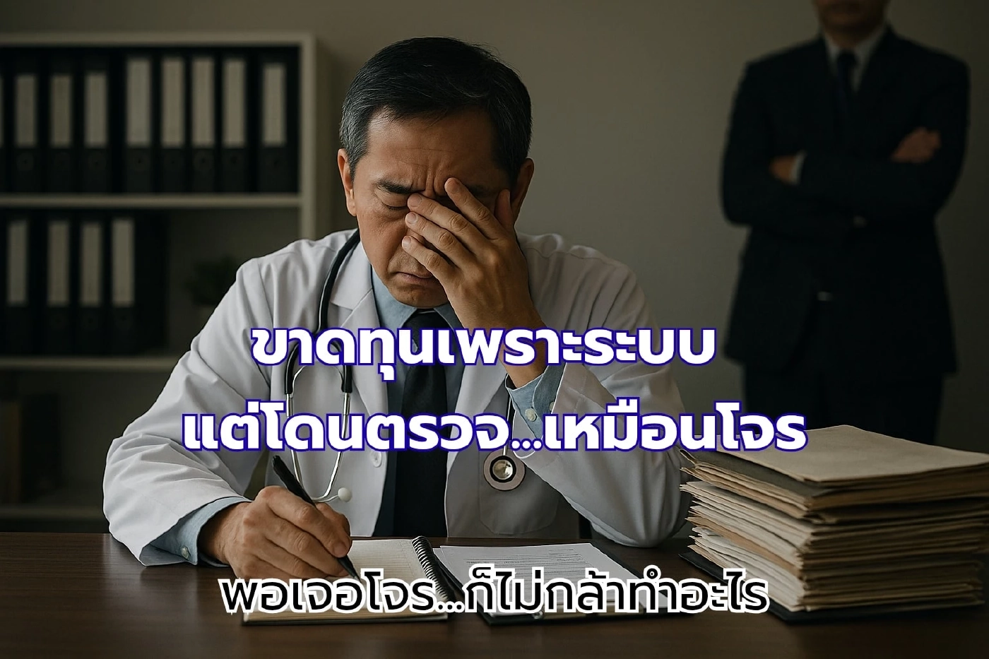 "สมาพันธ์แพทย์ฯ" แถลงการณ์ "วิกฤตภาระงานเกินกำลัง-จ้างรายวัน" จี้แก้ก่อนล่มสลาย