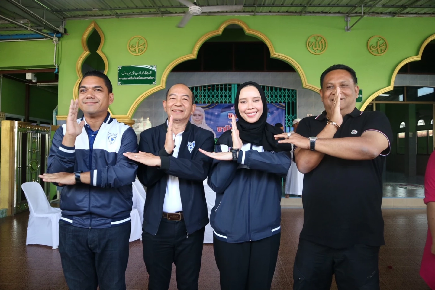 "ซาบีดา" ลุยหาเสียงสงขลา-สตูล ขอคะแนนให้ "ภูมิใจไทย" นอนมา