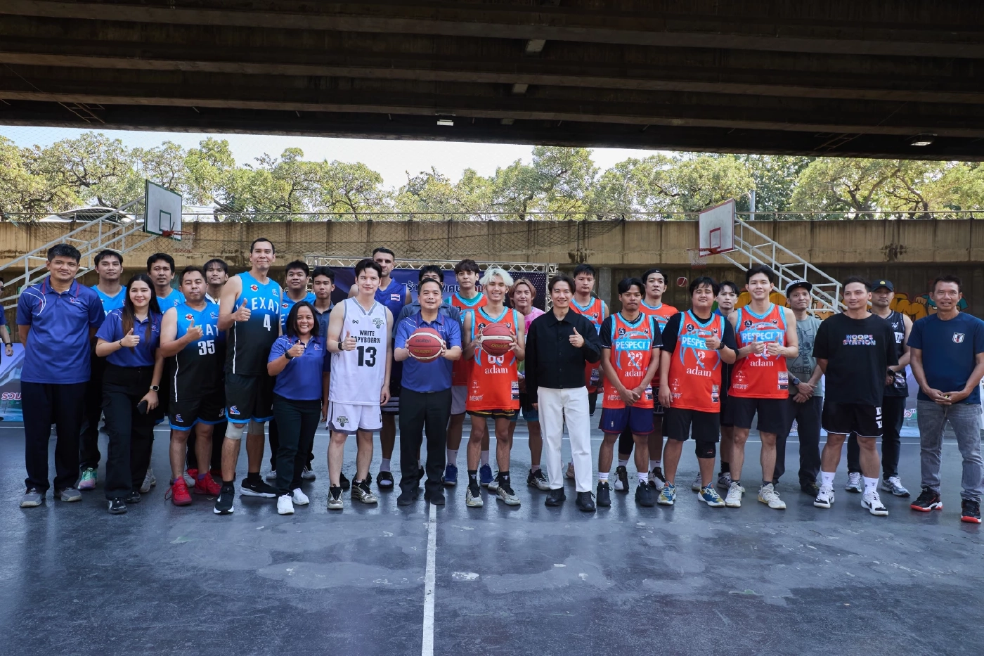 กทพ. เปิดโครงการ 'ลานสร้างสุขพิเศษ รวมใจ โดย การทางพิเศษฯ'