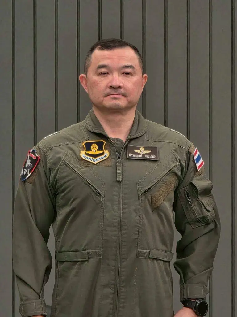 พล.อ.ท.จักรกฤษณ์ ธรรมวิชัย โฆษกกองทัพอากาศ 