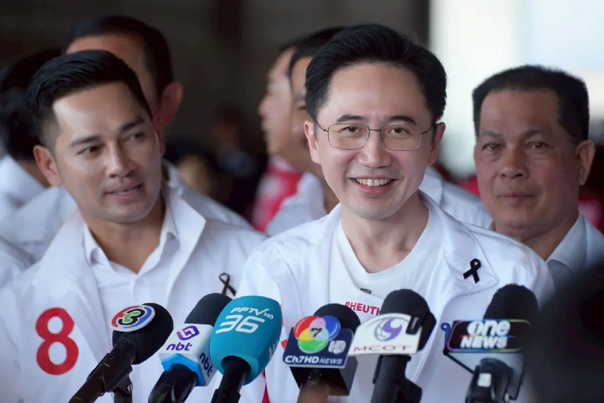  นายยศชนัน วงศ์สวัสดิ์ แคนดิเดตนายกรัฐมนตรีพรรคเพื่อไทย