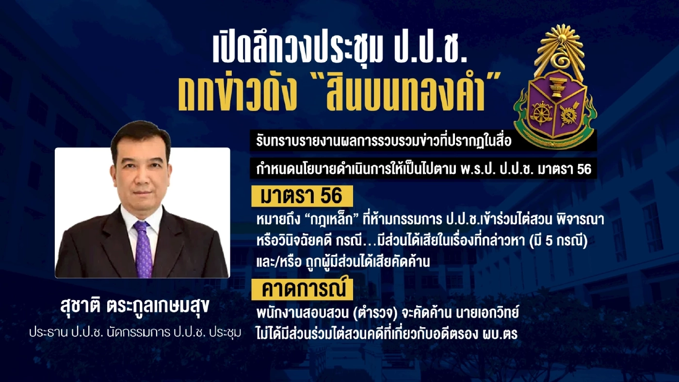 ผ่าตัวละคร...คดี “สินบน” ร้อน!ทองคำ 246 บาท ทำไมต้อง “เอกวิทย์”