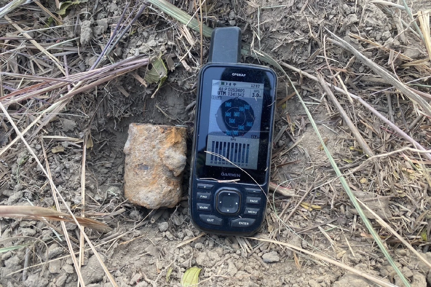 ศทช. ลุยตรวจ "ทุ่นระเบิด" ที่ตราด พบลูกระเบิด TYPE-67 จำนวน 2 ลูก