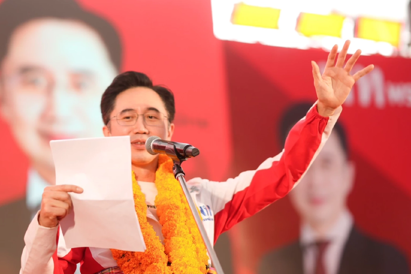 นายยศชนัน วงศ์สวัสดิ์ แคนดิเดตนายกรัฐมนตรี พรรคเพื่อไทย 