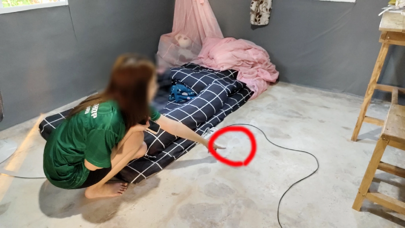 ระทึกรับปีใหม่! กระสุนปริศนาตกทะลุหลังคาใส่ห้องนอน