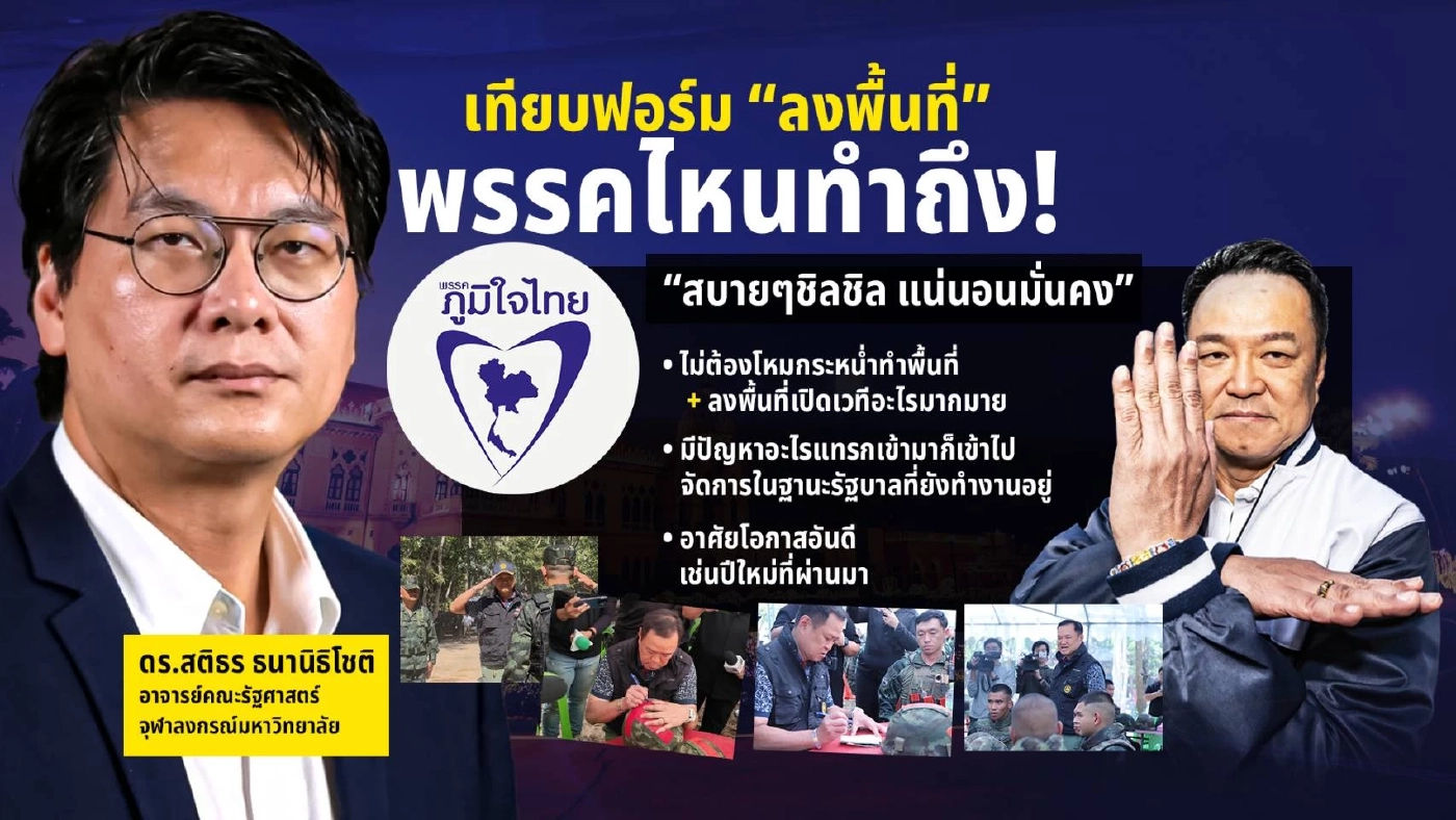 ตรวจวัดอาการพรรคการเมืองหาเสียง ได้ก้อนอิฐ หรือ ดอกไม้ ?