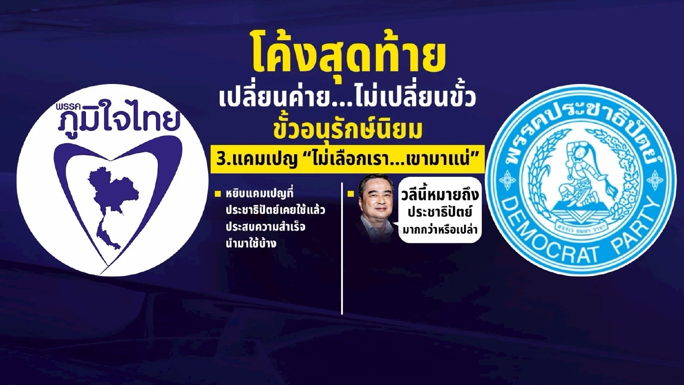 เจาะลึก 3 แนวโน้มผลโพลโค้งสุดท้าย ก่อนเข้า Red Zone 7 วันห้ามนำเสนอ