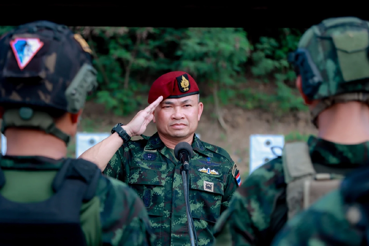 “ผบ.เด็จ” พลตรี เสด็จ อาคะจักร ผู้บัญชาการกองพลรบพิเศษที่ 1 