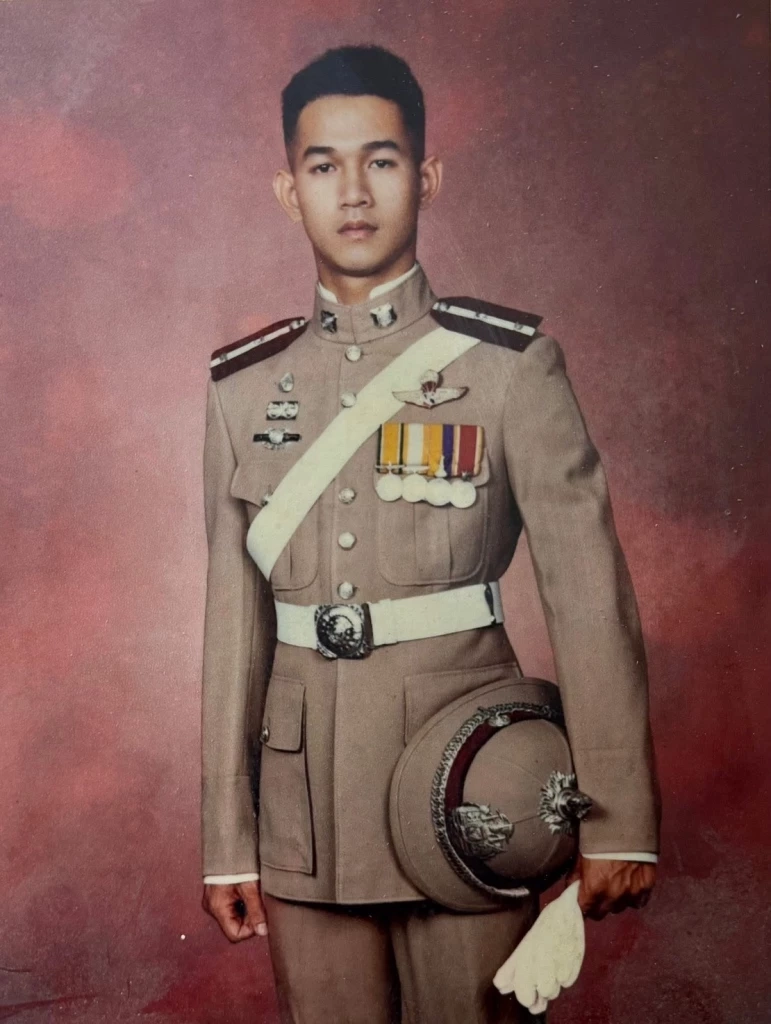 รองอุ๊ สมัยเรียนโรงเรียนนายร้อยตำรวจ