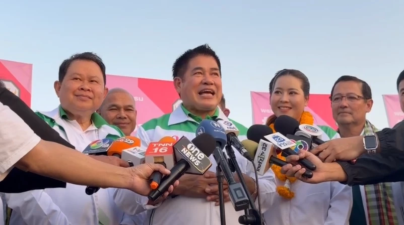 “ธรรมนัส-นฤมล” ปราศรัยร้อยเอ็ด-ขอนแก่น ลั่นเดินหน้าเปลี่ยน ส.ป.ก.เป็นโฉนด