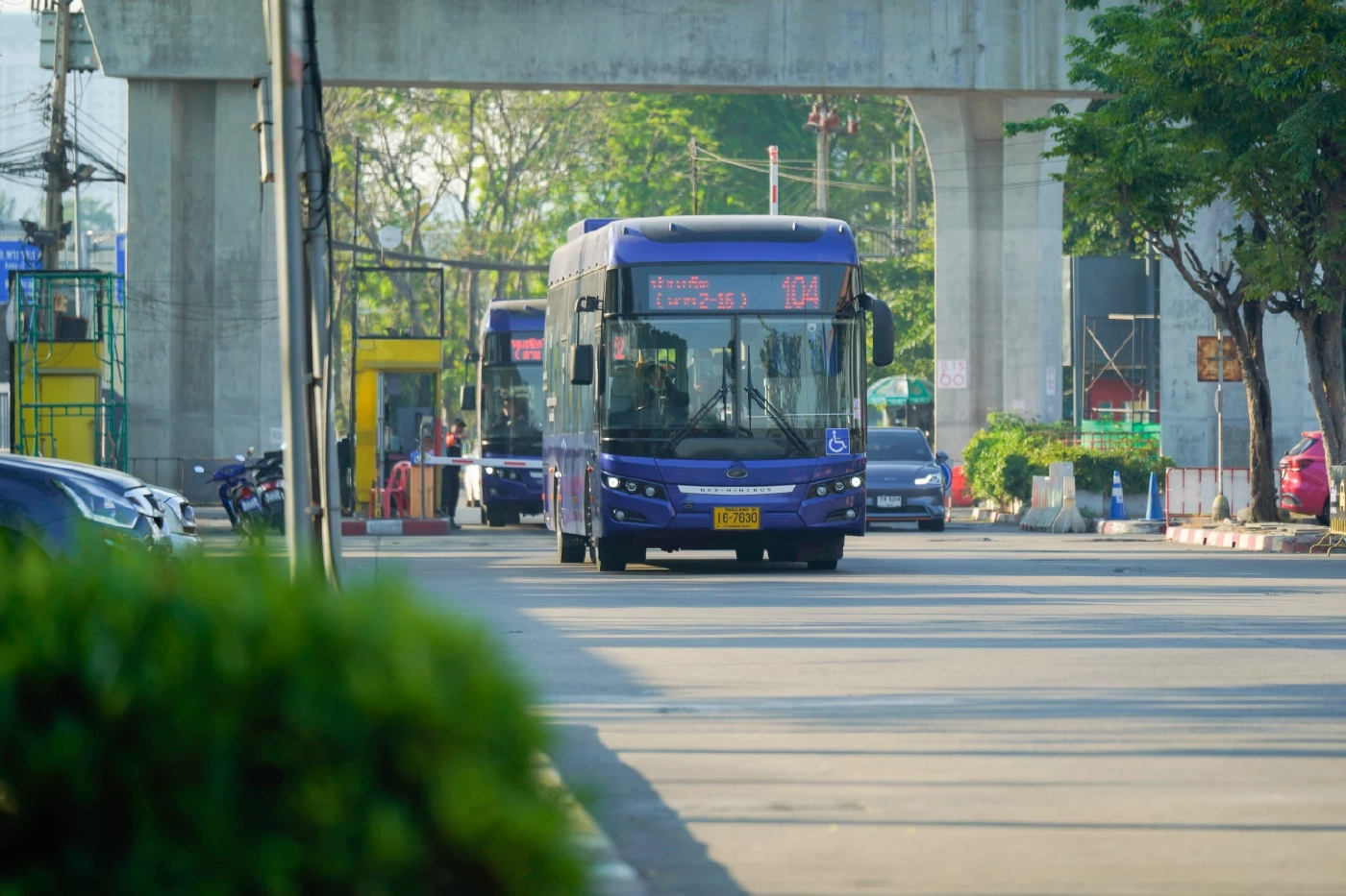 ไทย สมายล์ บัส บริการรถเมล์ไฟฟ้า 8 เส้นทาง รับ-ส่ง หมอชิต 2