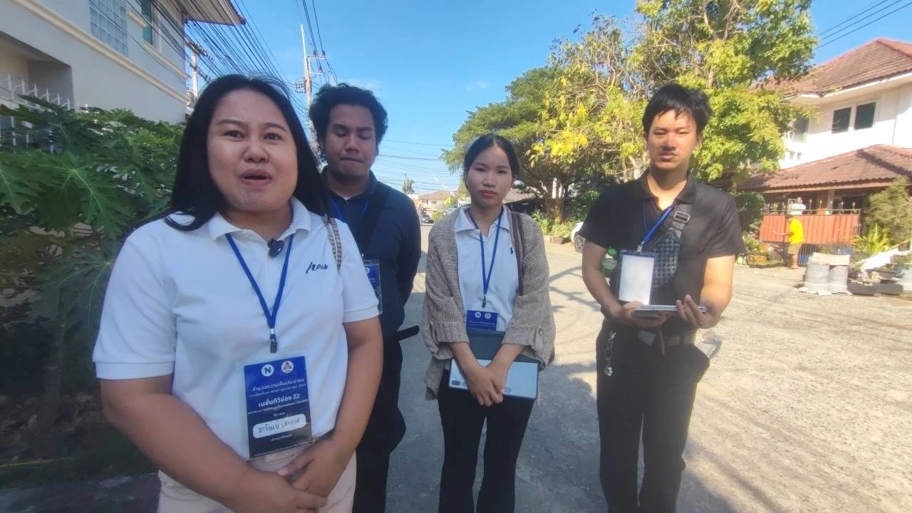 คนไทยทุกภาคเฮรับ “ทีมเนชั่นโพล” ลุยเคาะประตูบ้าน