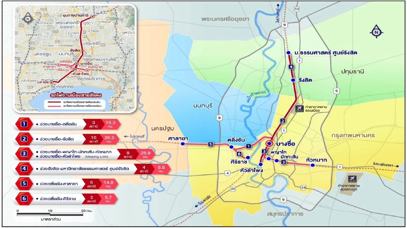 เคาะจ้างยูนิค - กิจการร่วมค้ายูที สร้างสายสีแดงส่วนต่อขยาย