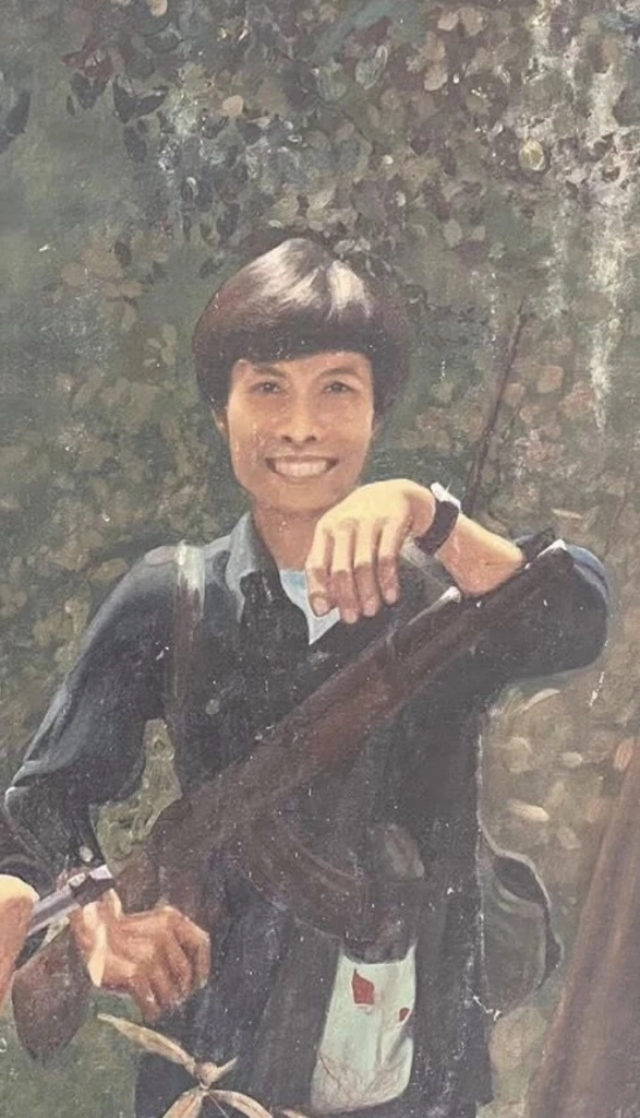 ภาพวาดสมัย “สหายแสง” เข้าป่าที่ภูพาน เมื่อปี 2519-2524