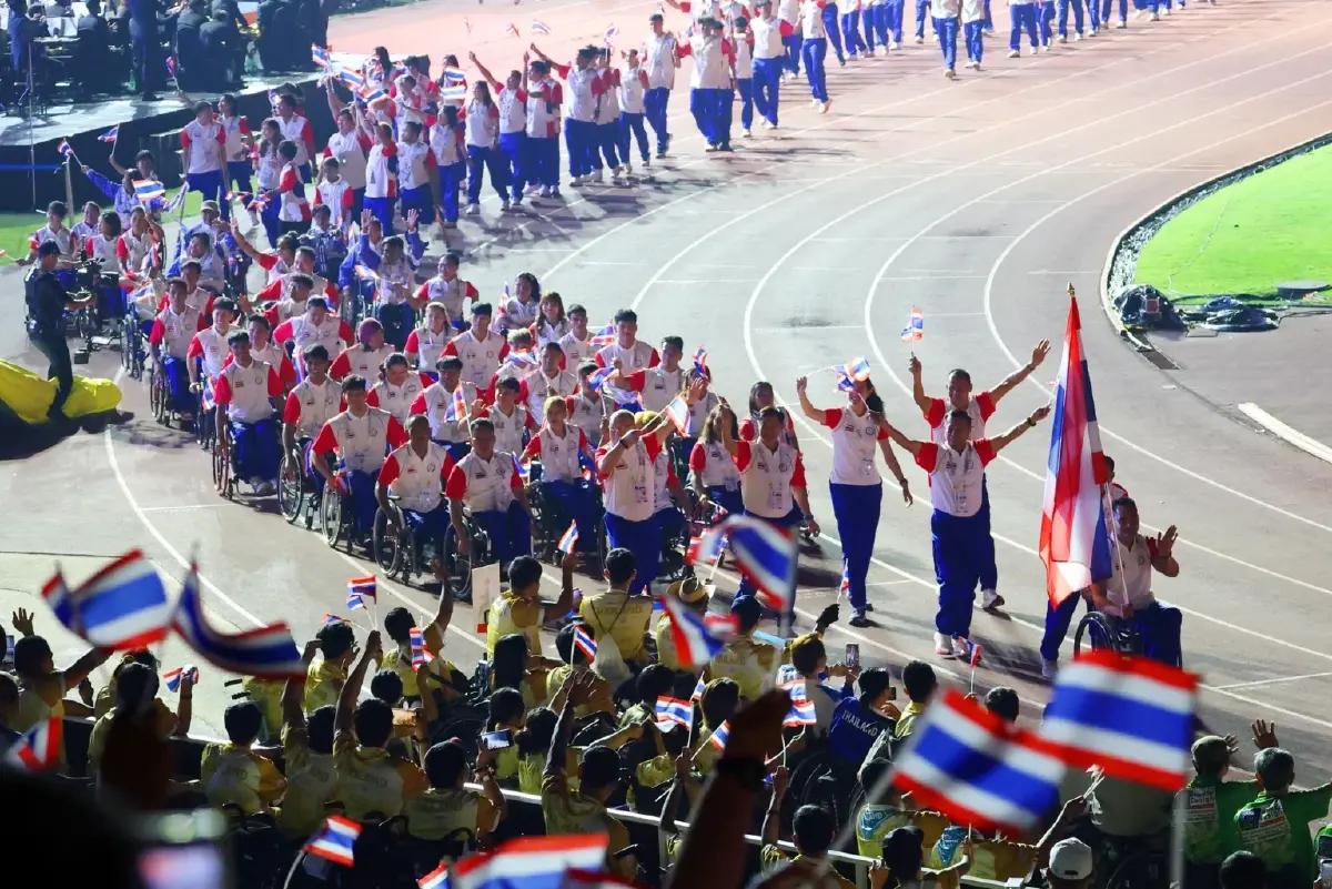 โลกออนไลน์ชื่นชม! พิธีเปิดอาเซียนพาราเกมส์ 'อลังการ-สร้างแรงบันดาลใจ'