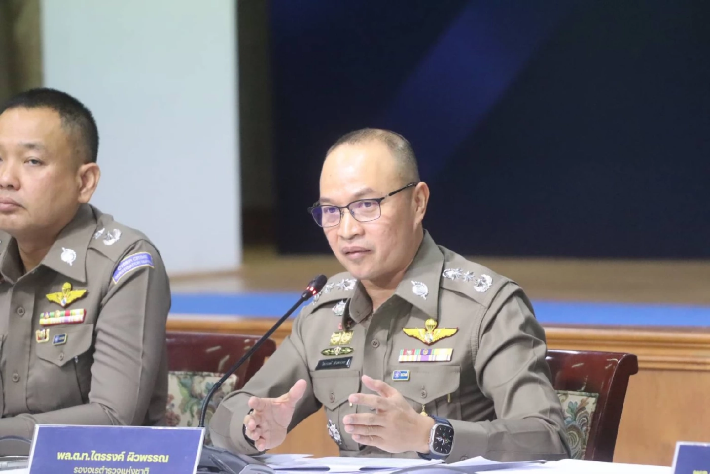 "บิ๊กอรรถ​" แจงชัดสอบ "พ.ต.อ.ภาคภูมิ" ฐานะผู้กล่าวหา ไม่ใช่ละเว้น ชี้คดีสินบนทองคำถึงมือ ป.ป.ช.แล้ว (มีคลิป)