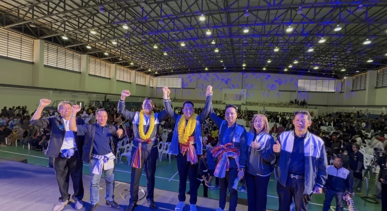 "ธนกร" นำทีมภูมิใจไทยปราศรัยใหญ่ "สารคาม"  ชู "อนุทิน" นายกฯ มืออาชีพพูดแล้วทำ