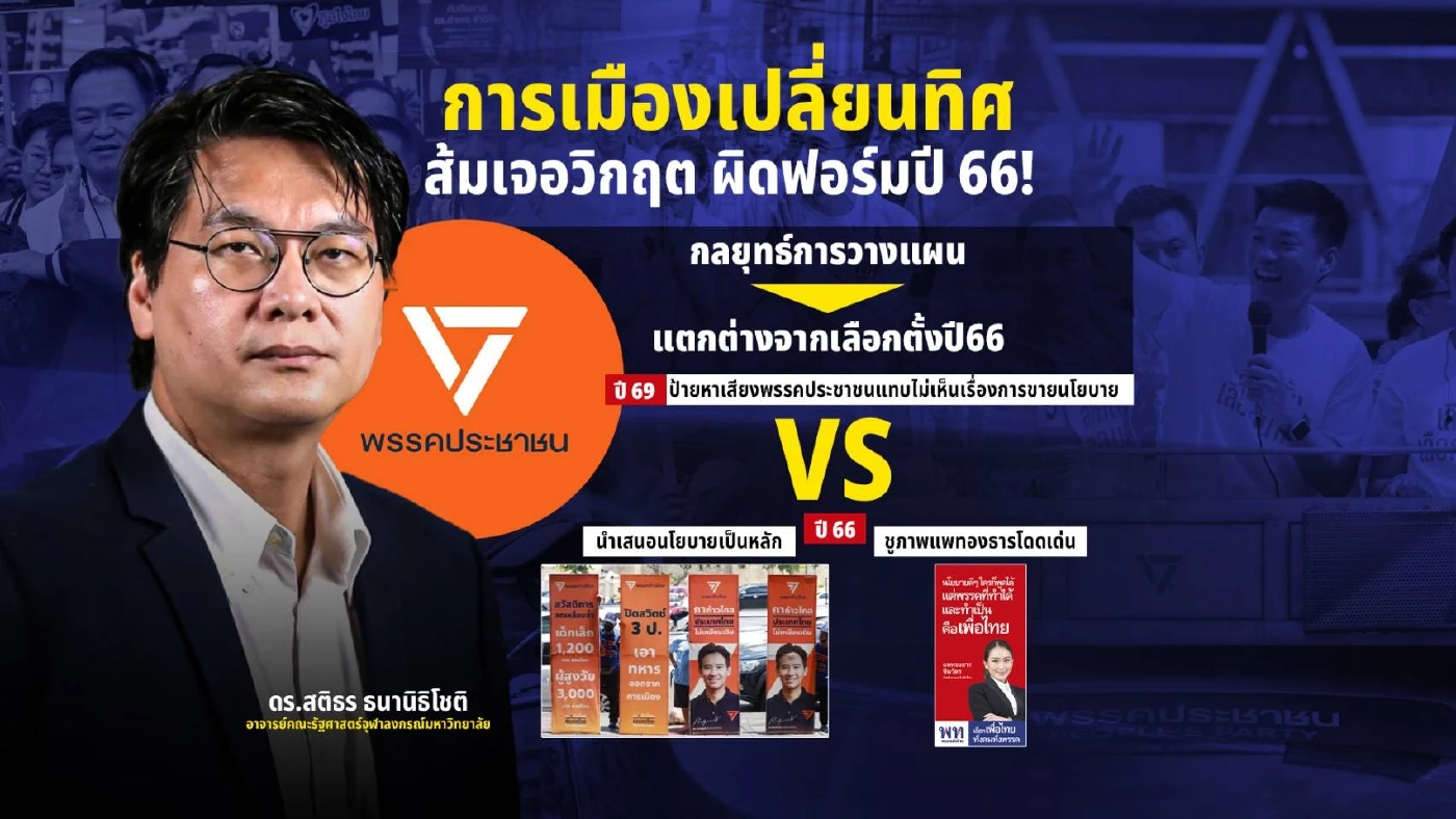 ตรวจวัดอาการพรรคการเมืองหาเสียง ได้ก้อนอิฐ หรือ ดอกไม้ ?