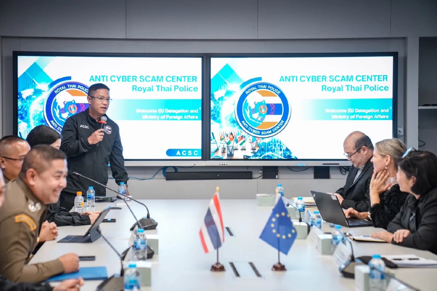 ศูนย์ ACSC หารือผู้แทนสหภาพยุโรป - กต. ยกระดับความร่วมมือสากล