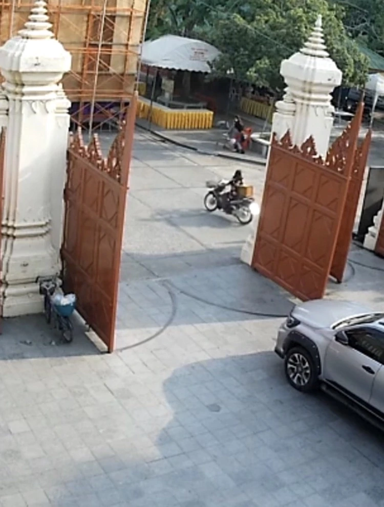 ภาพหลักฐาน สารวัตรปู ถูกวางยาจนล้มลง