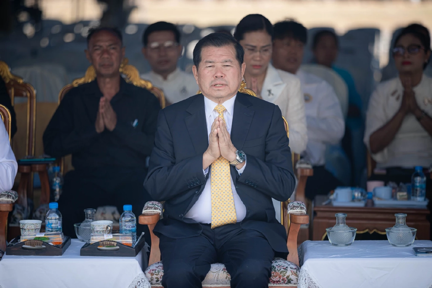 "นิพนธ์” เป็นประธานวางศิลาฤกษ์ ตึกสำนักงานเทศบาลตำบลพิมาย หลังรอมา 27 ปี